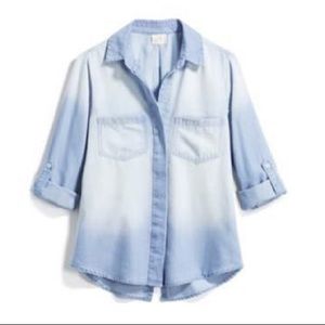 020. En Elly Lorali Cotton Blend Button Down